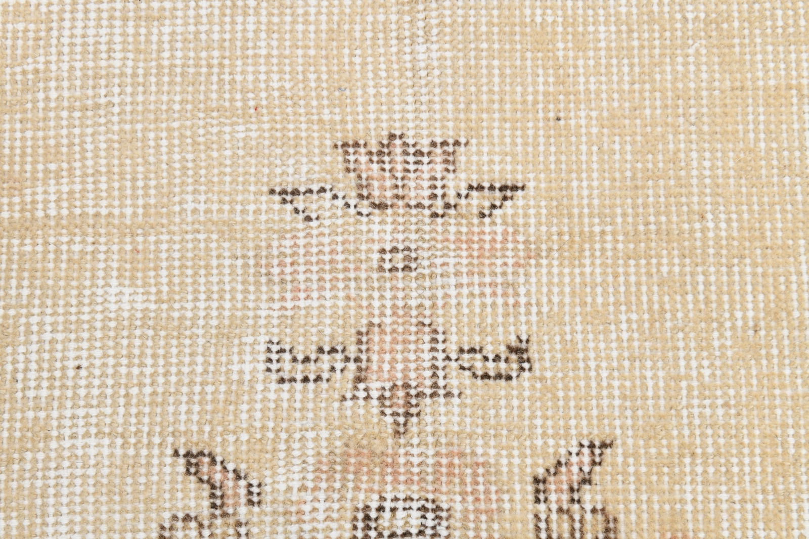 6'2'' x 10'1'' Handmade Vintage Wool Rug - 4999 - 11