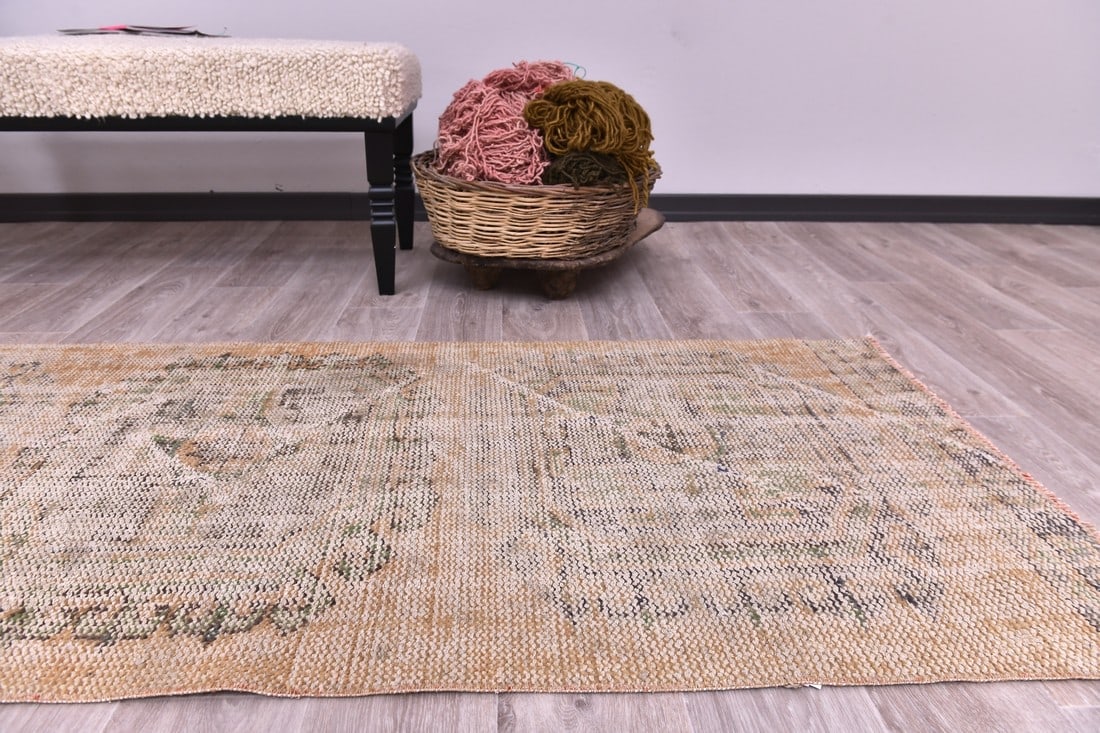 2'7'' x 10'11'' Turkish Vintage Runner Rug - 244420 - 5