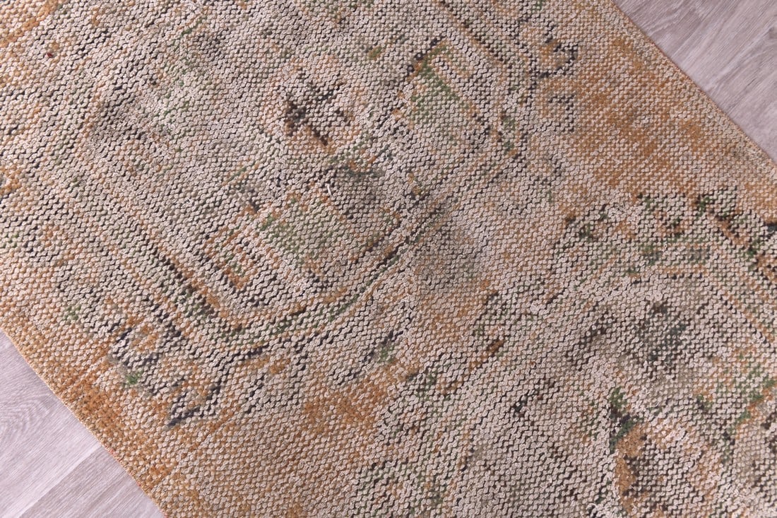 2'7'' x 10'11'' Turkish Vintage Runner Rug - 244420 - 6