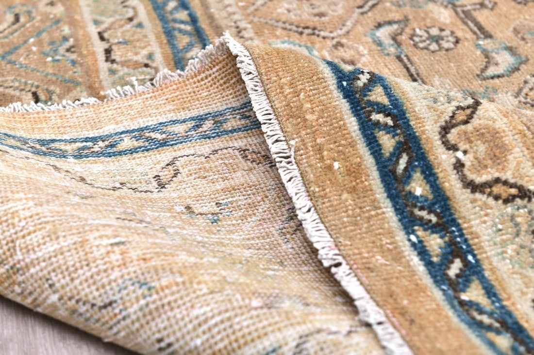 9'5'' x 12'7'' Unique Handmade Vintage Rug - 242722 - 13