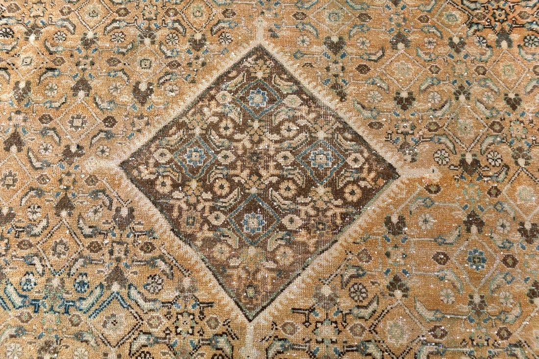 9'5'' x 12'7'' Unique Handmade Vintage Rug - 242722 - 5