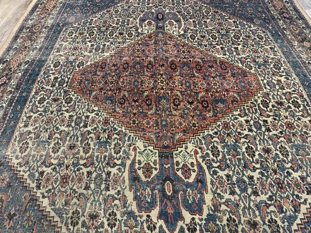 Antique Persia Tribal Bidjar Rug-3285 - 4