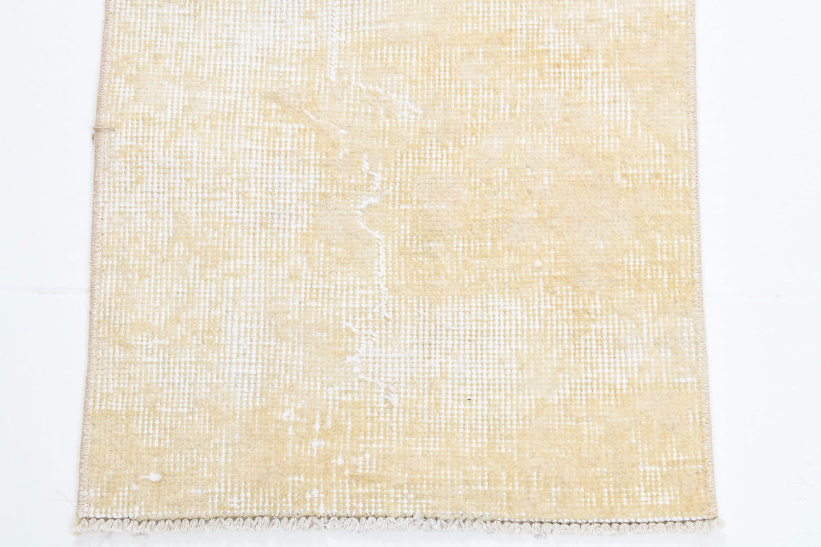 1'4'' x 3'8'' Handmade Vintage Wool Rug - 7276 - 10