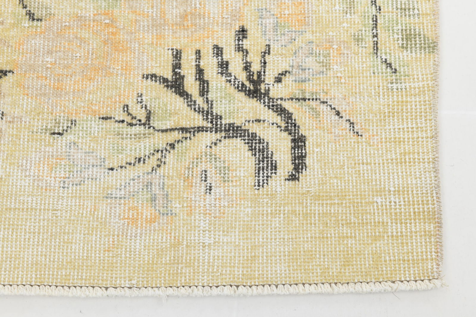 6'0'' x 9'5'' Handmade Vintage Wool Rug - 6092 - 15