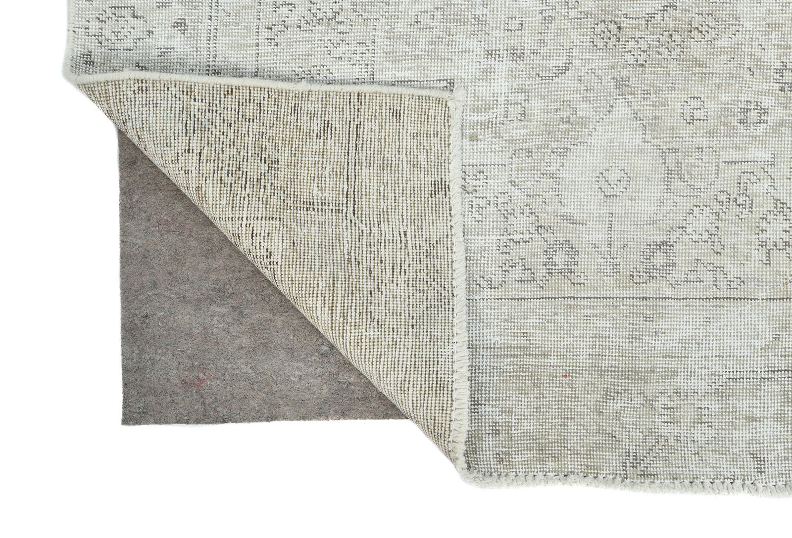 Antique Floral Traditional 6X8 Distressed Vintage Oriental Rug - 12