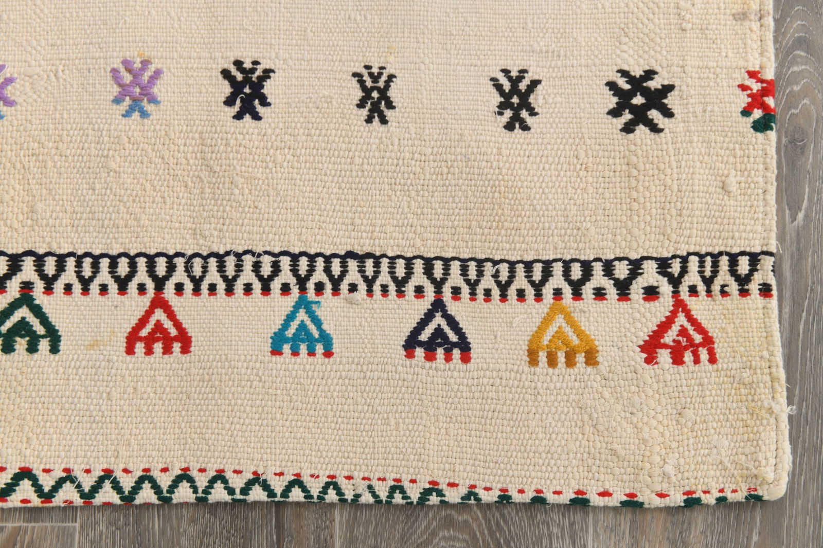 2'6'' x 8'3'' Turkish Vintage Hemp Rug - 1634 - 12