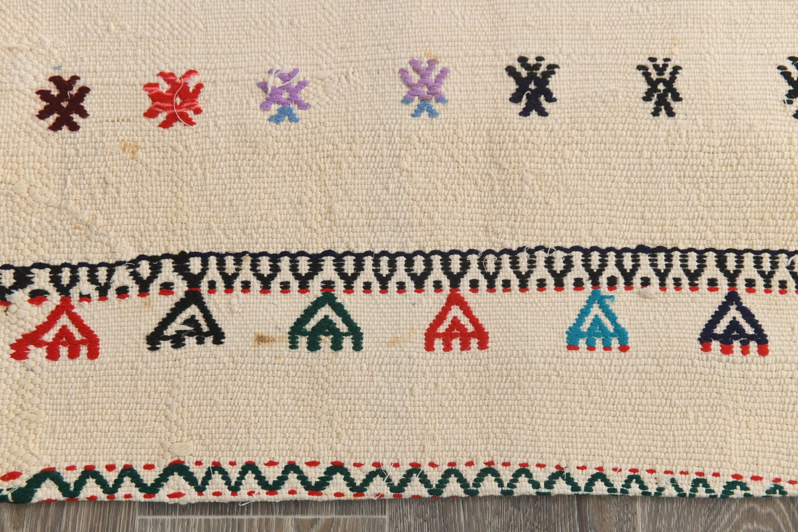 2'6'' x 8'3'' Turkish Vintage Hemp Rug - 1634 - 13