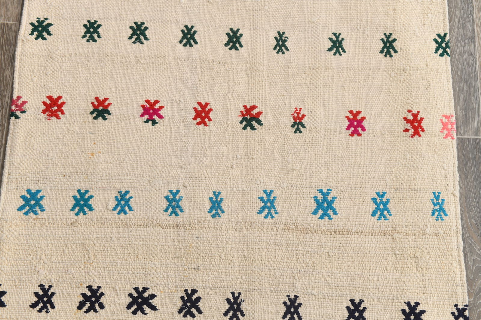 2'6'' x 8'3'' Turkish Vintage Hemp Rug - 1634 - 7