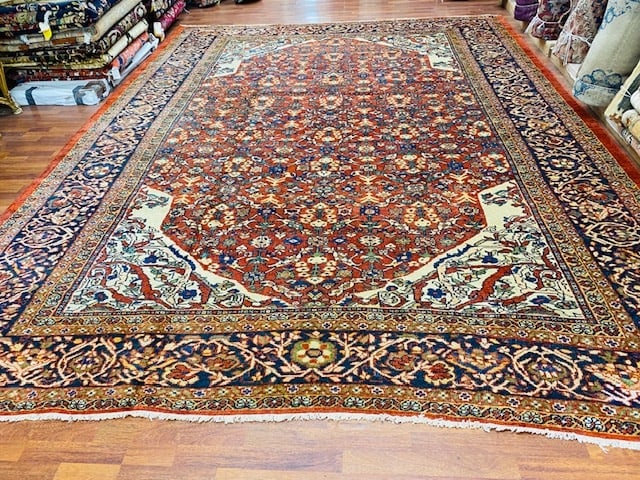 Antique Persian Zigler Mahal Rug-816 (1 of 9)