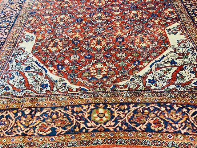 Antique Persian Zigler Mahal Rug-816 - 3
