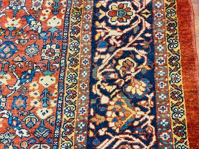 Antique Persian Zigler Mahal Rug-816 - 9