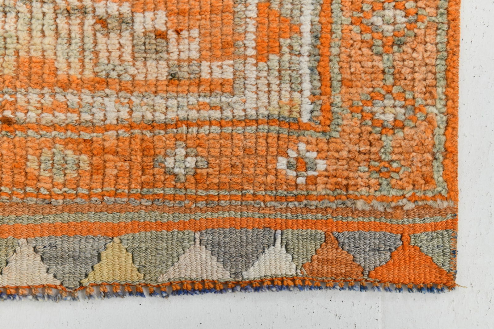 2'9'' x 13'6'' Vintage Wool Runner Rug - 23860 - 16