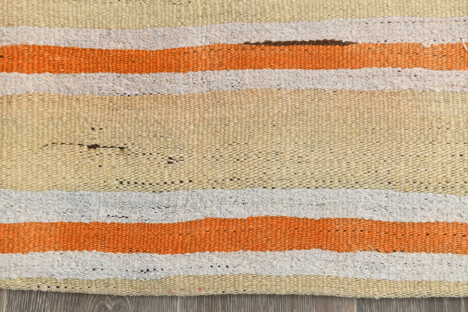 2'7'' x 7'0'' Turkish Vintage Hemp Rug - 1429 - 12