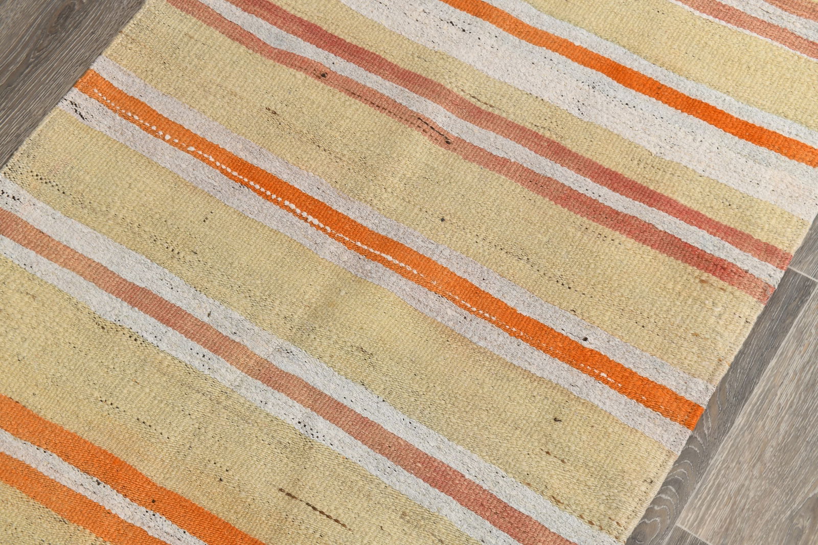 2'7'' x 7'0'' Turkish Vintage Hemp Rug - 1429 - 6