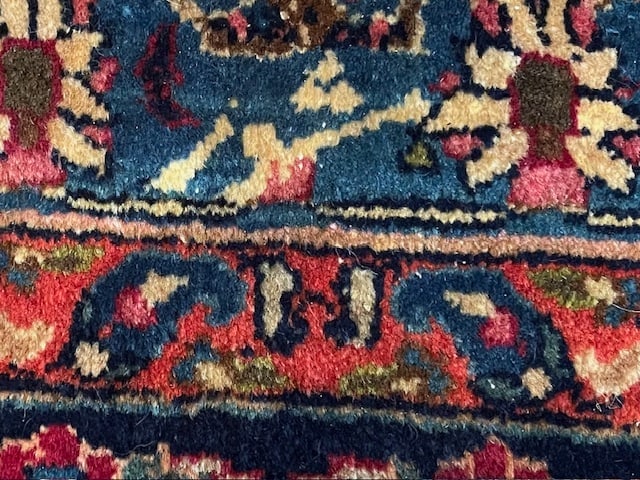 Antique Palace size Persian Mashad Rug-5174 - 11