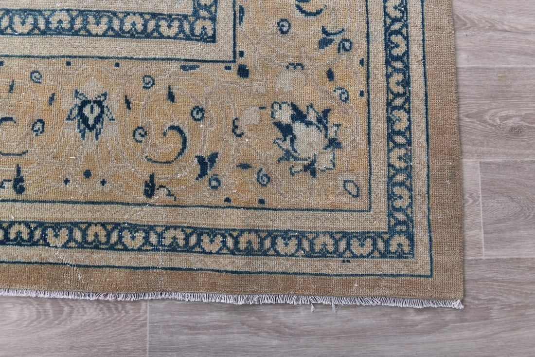 9'8'' x 13'8'' Unique Handmade Vintage Rug - 242586 - 11