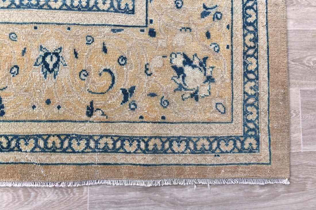 9'8'' x 13'8'' Unique Handmade Vintage Rug - 242586 - 12