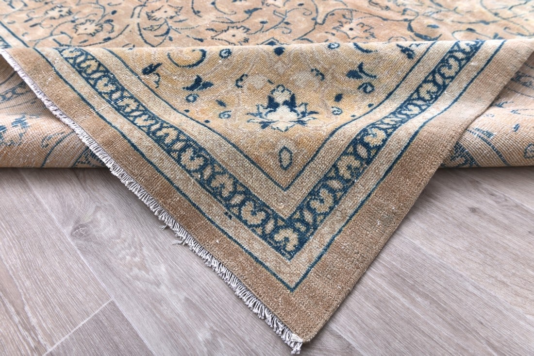 9'8'' x 13'8'' Unique Handmade Vintage Rug - 242586 - 14