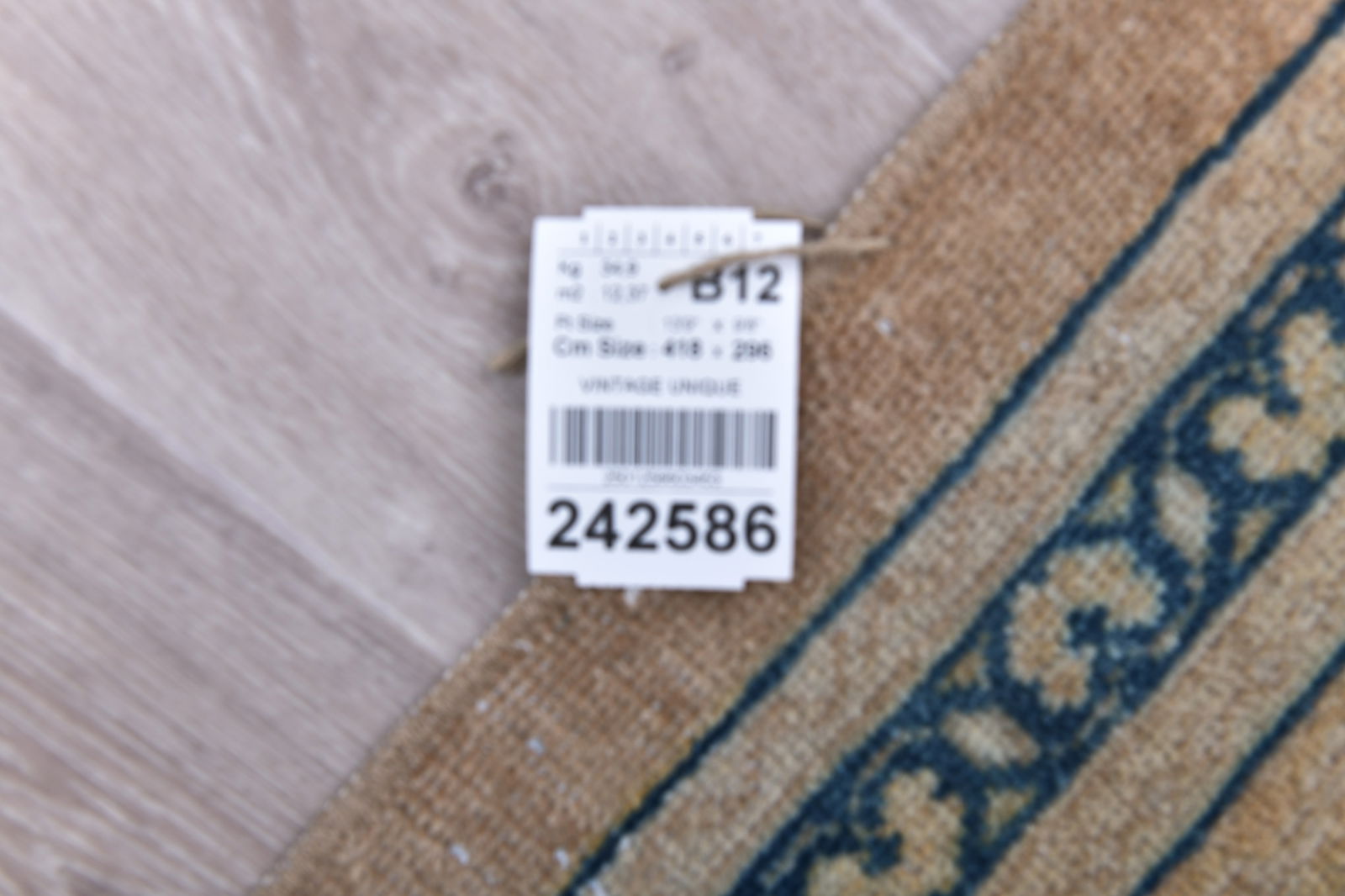 9'8'' x 13'8'' Unique Handmade Vintage Rug - 242586 - 16