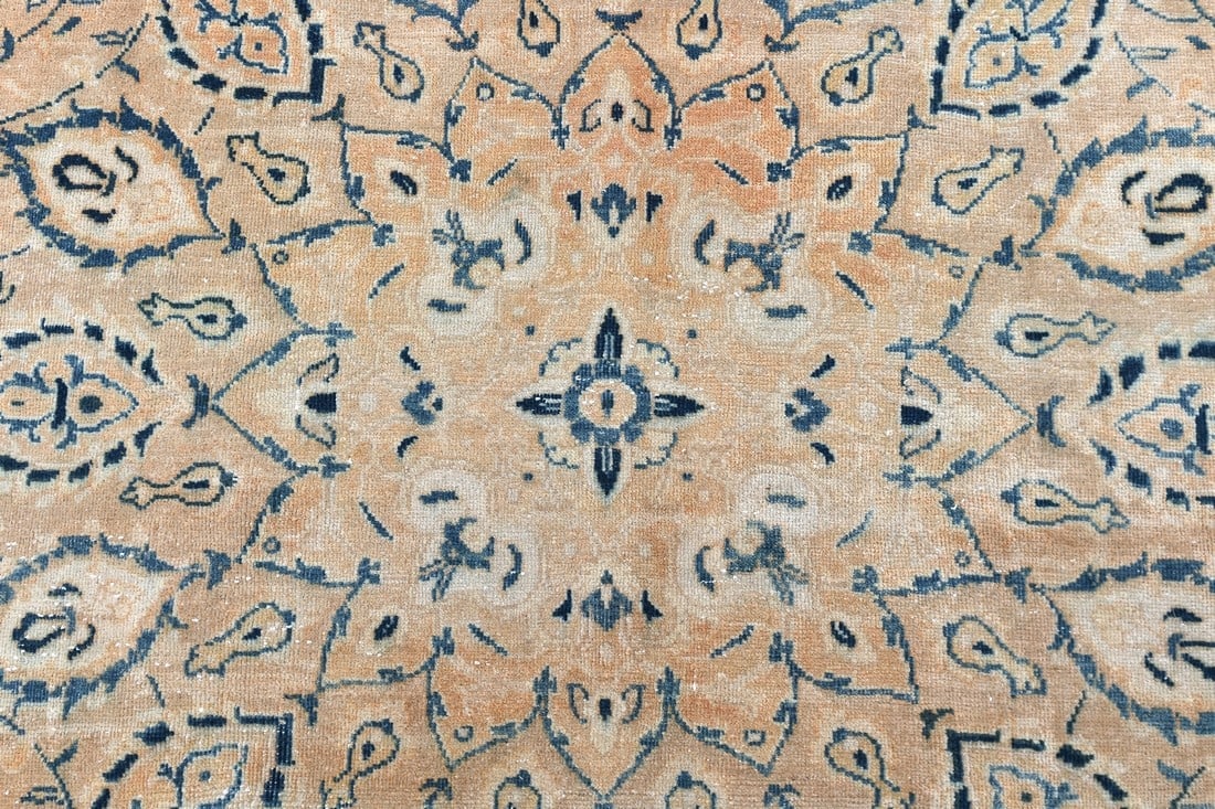 9'8'' x 13'8'' Unique Handmade Vintage Rug - 242586 - 6