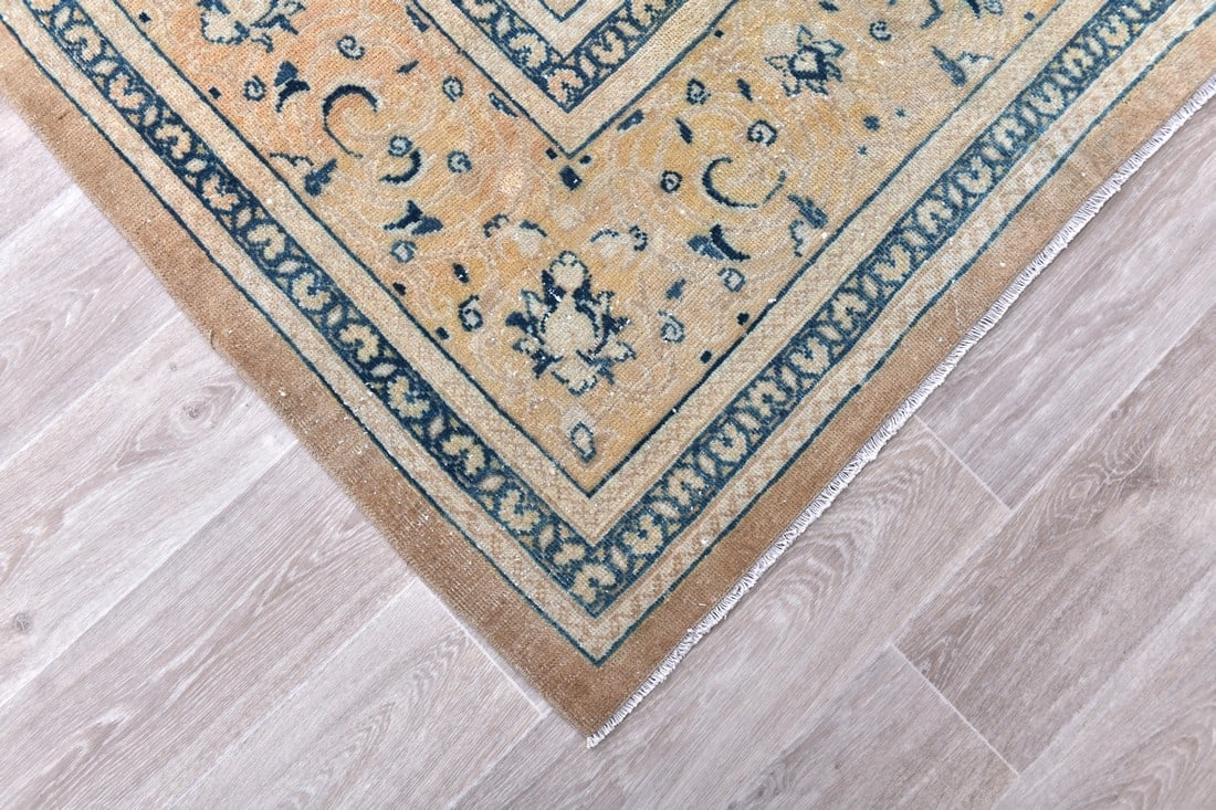 9'8'' x 13'8'' Unique Handmade Vintage Rug - 242586 - 8