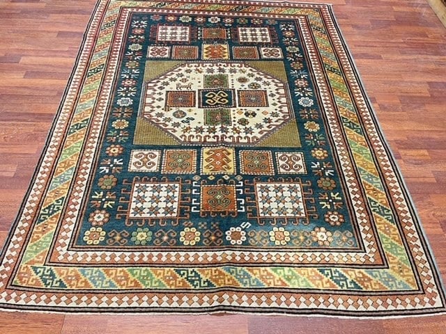 Vintage Kazak Caucasian rug-5248 (1 of 8)