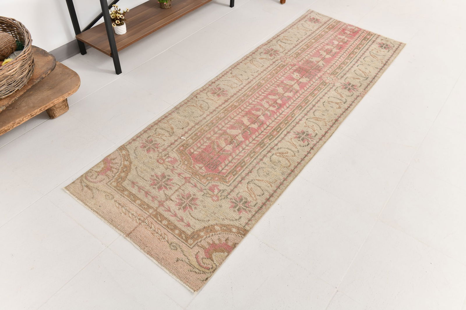 2'6'' x 7'3'' Turkish Vintage Runner Rug - 23987 - 7