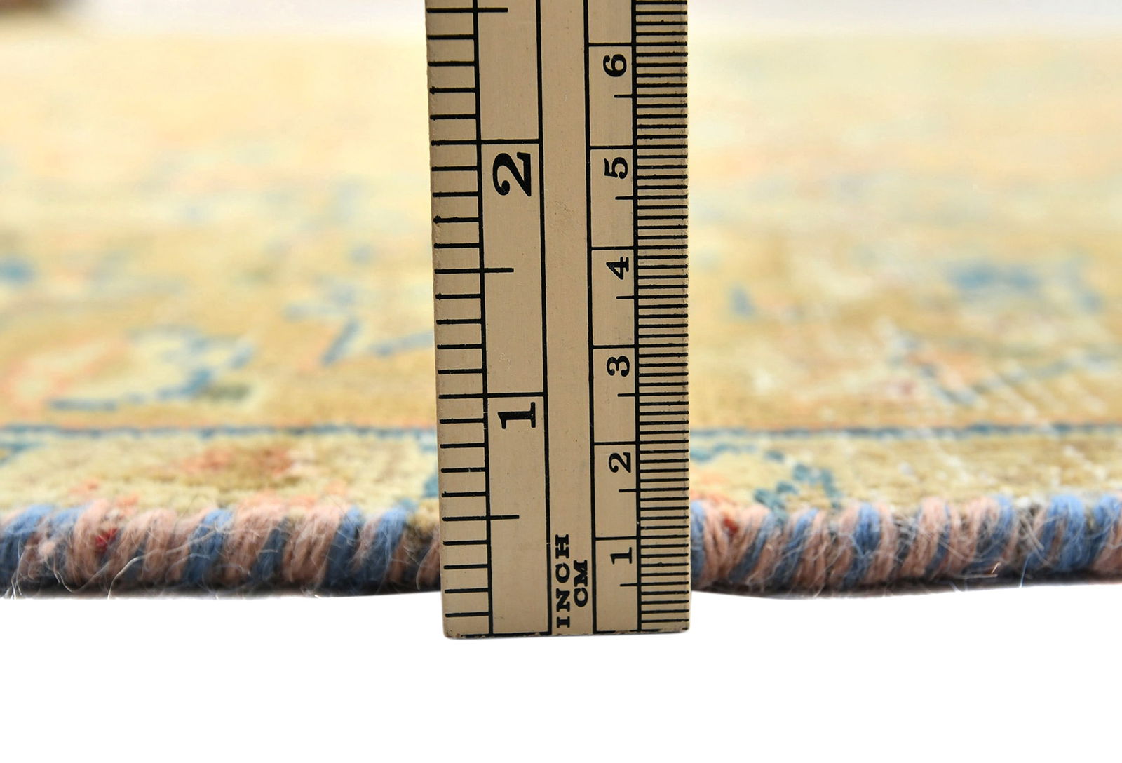 Semi Antique Floral Traditional 6X9 Distressed Vintage Oriental Rug - 10