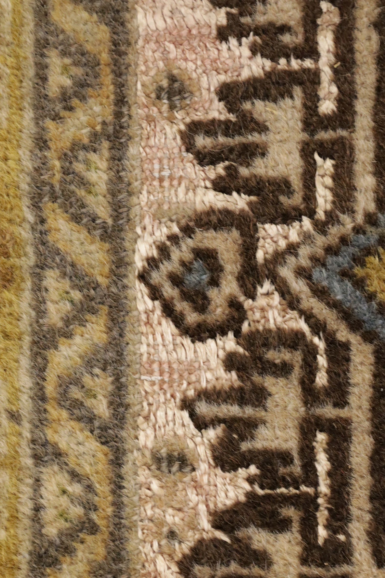 Cream Floral 4X6 Semi Antique Vintage Oriental Persian Rug - 17