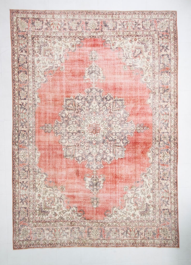 8'11'' x 12'9'' Turkish Vintage Runner Rug - 19954 (1 of 20)