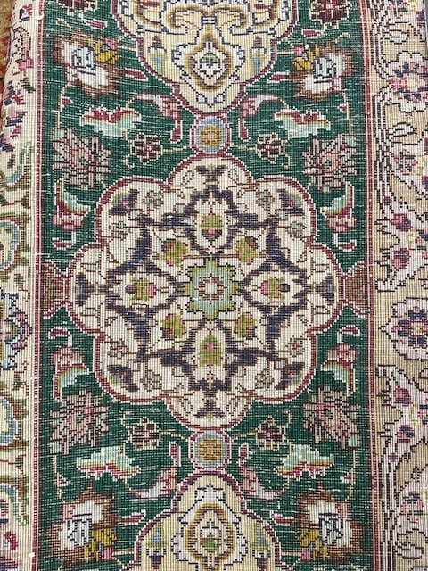 Vintage Persian Tabriz Rug-5286 - 10