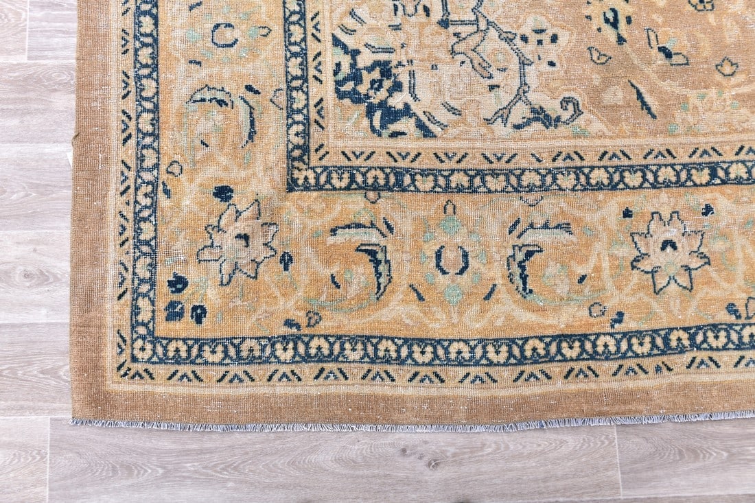 9'11'' x 13'6'' Unique Handmade Vintage Rug - 242592 - 10