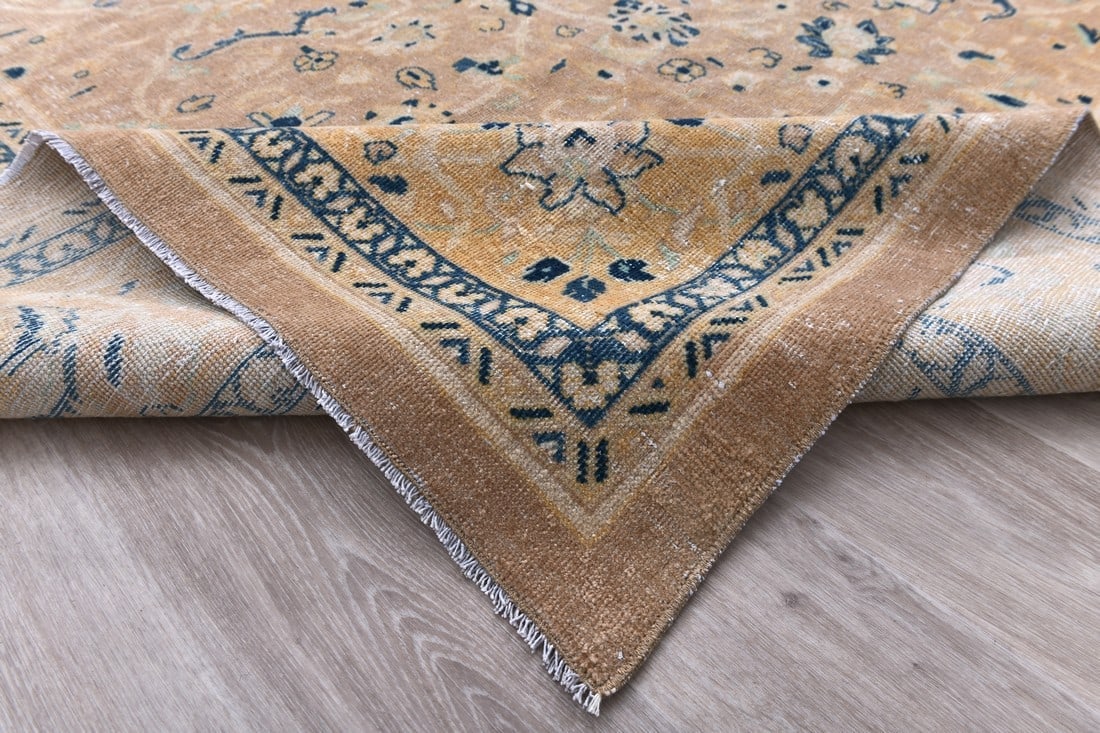 9'11'' x 13'6'' Unique Handmade Vintage Rug - 242592 - 14