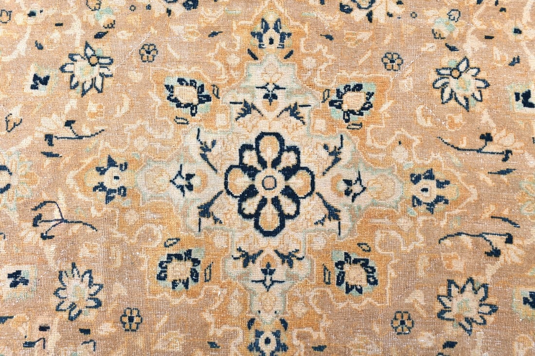 9'11'' x 13'6'' Unique Handmade Vintage Rug - 242592 - 7