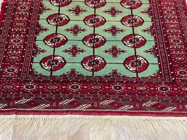 Vintage Persian TUrkoman Rug-5332 - 5