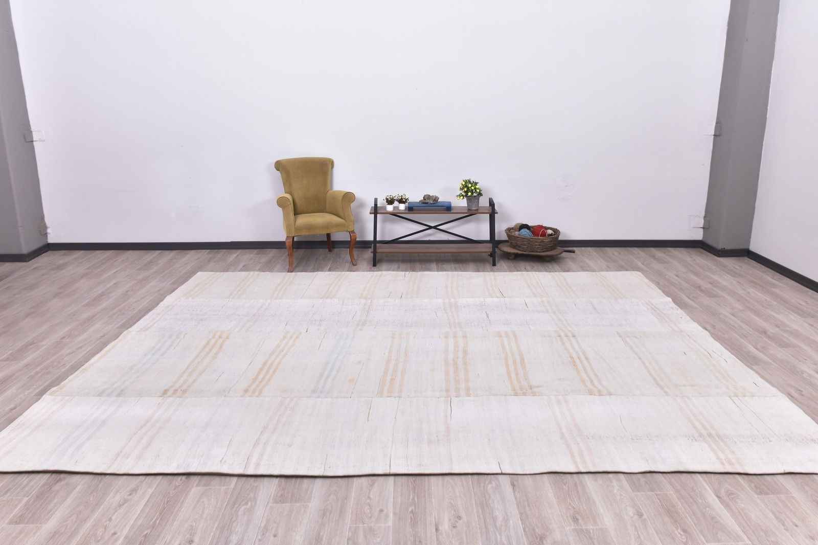 10'1'' x 13'5'' Turkish Vintage Hemp Rug - 240059 (1 of 14)