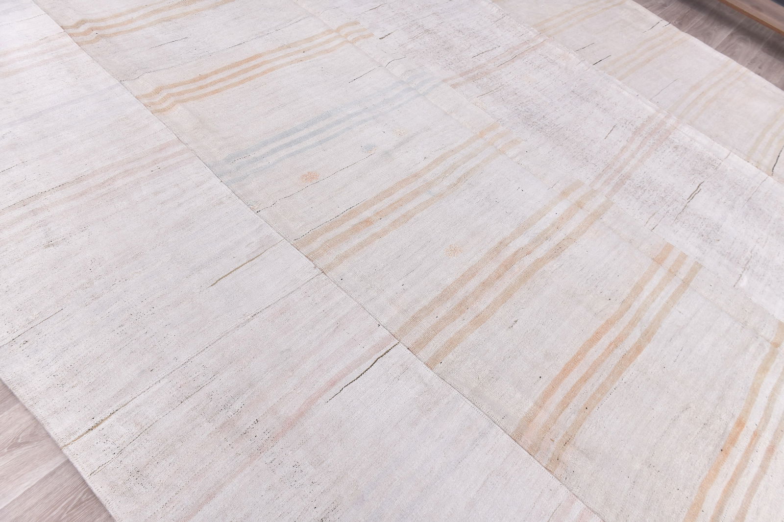 10'1'' x 13'5'' Turkish Vintage Hemp Rug - 240059 - 4