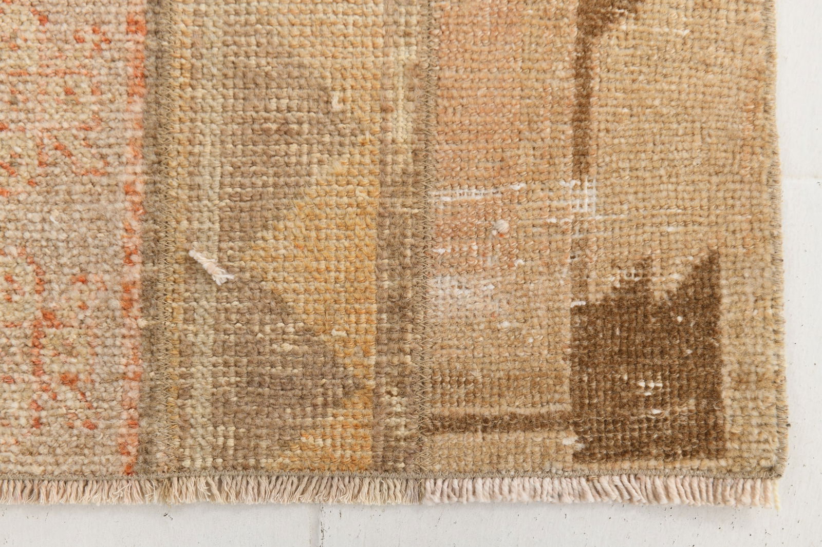 2'0'' x 9'9'' Handmade Vintage Wool Rug - 24208 - 14