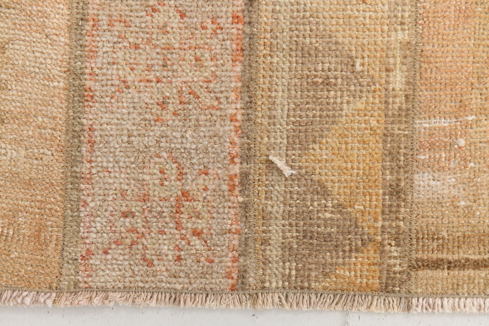 2'0'' x 9'9'' Handmade Vintage Wool Rug - 24208 - 15