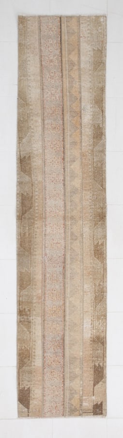 2'0'' x 9'9'' Handmade Vintage Wool Rug - 24208 (1 of 20)