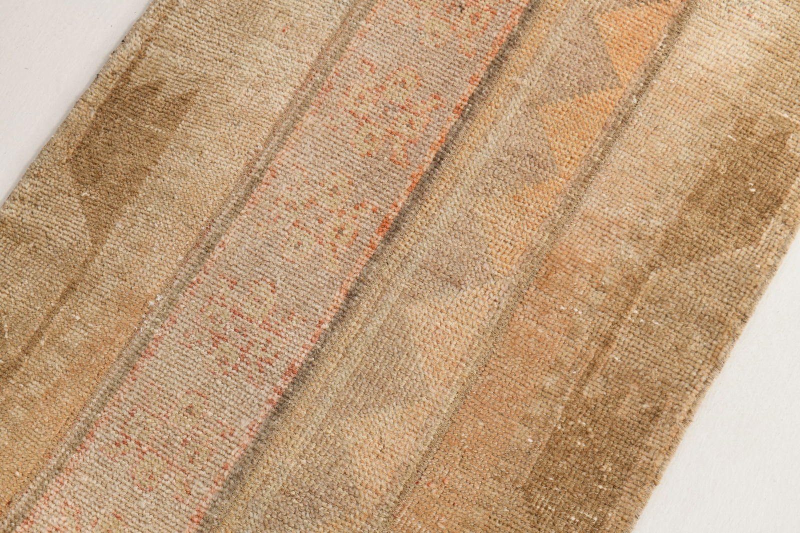 2'0'' x 9'9'' Handmade Vintage Wool Rug - 24208 - 8