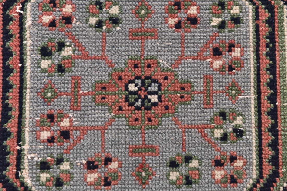 2'6'' x 11'5'' Turkish Vintage Runner Rug - 244686 - 8