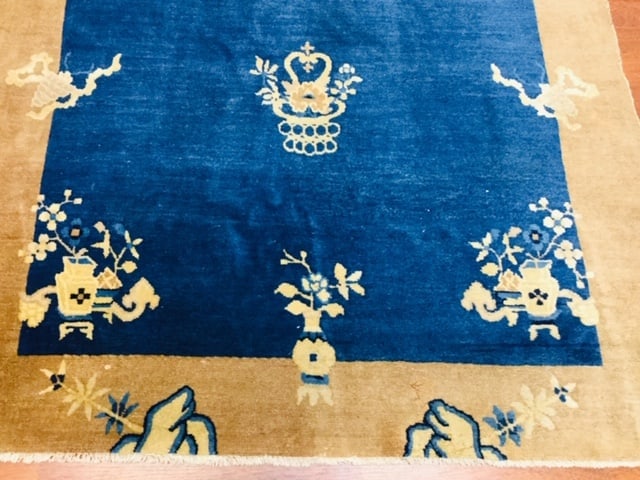 Antique Chinese Peking Rug-3511 - 3