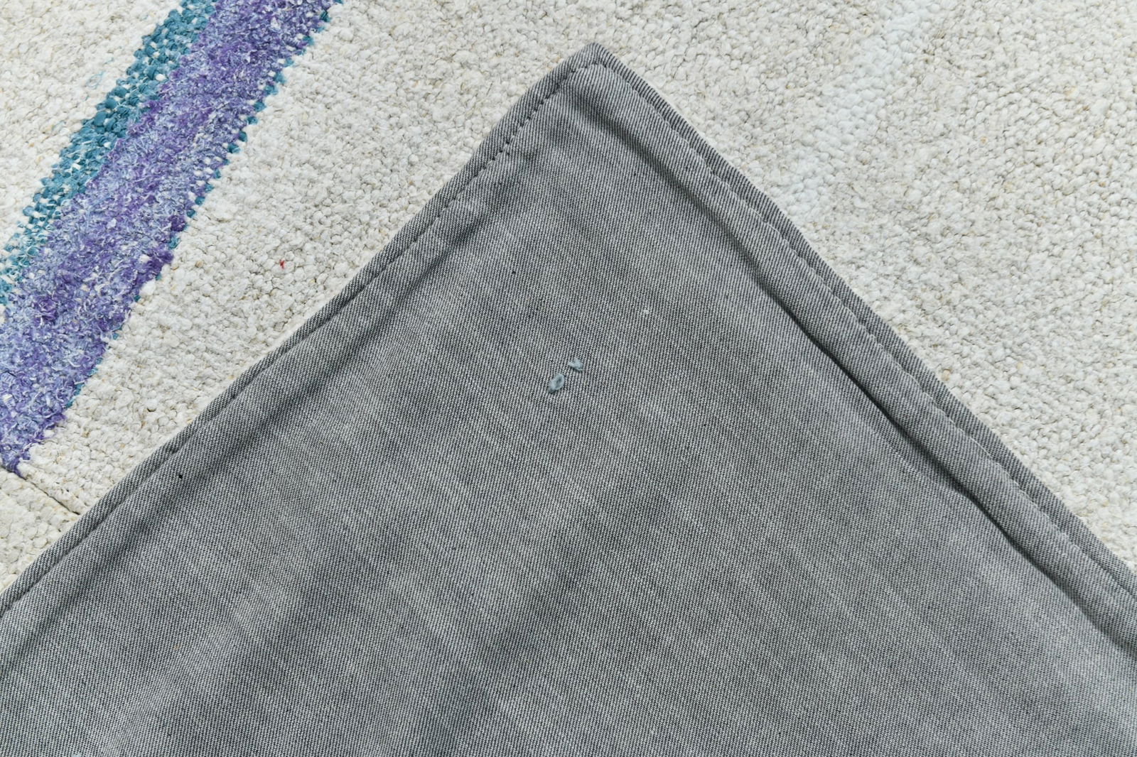 8'6'' x 10'2'' Turkish Vintage Hemp Rug - 53317 - 17