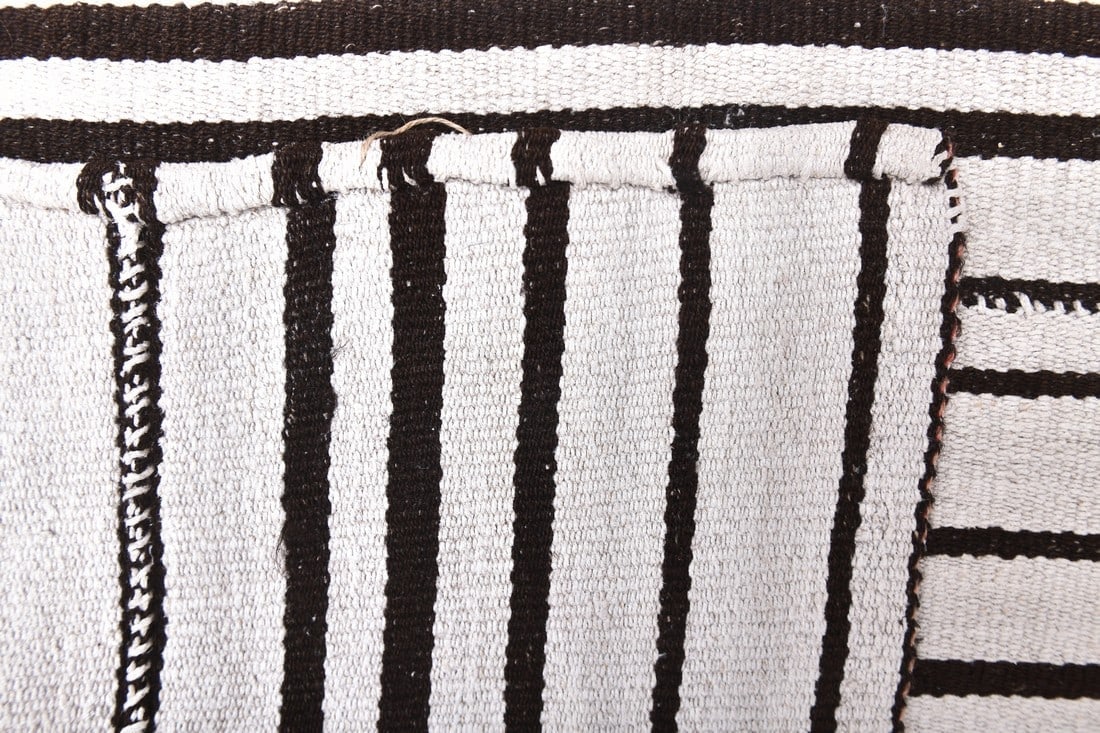 8'9'' x 8'4'' Turkish Vintage Hemp Rug - 240062 - 11