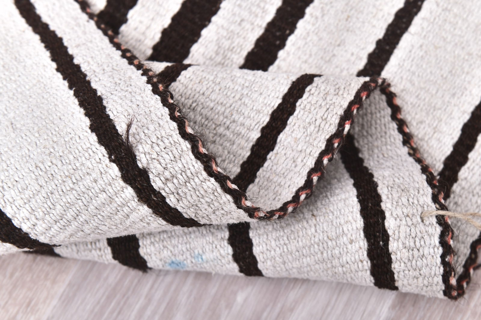 8'9'' x 8'4'' Turkish Vintage Hemp Rug - 240062 - 13