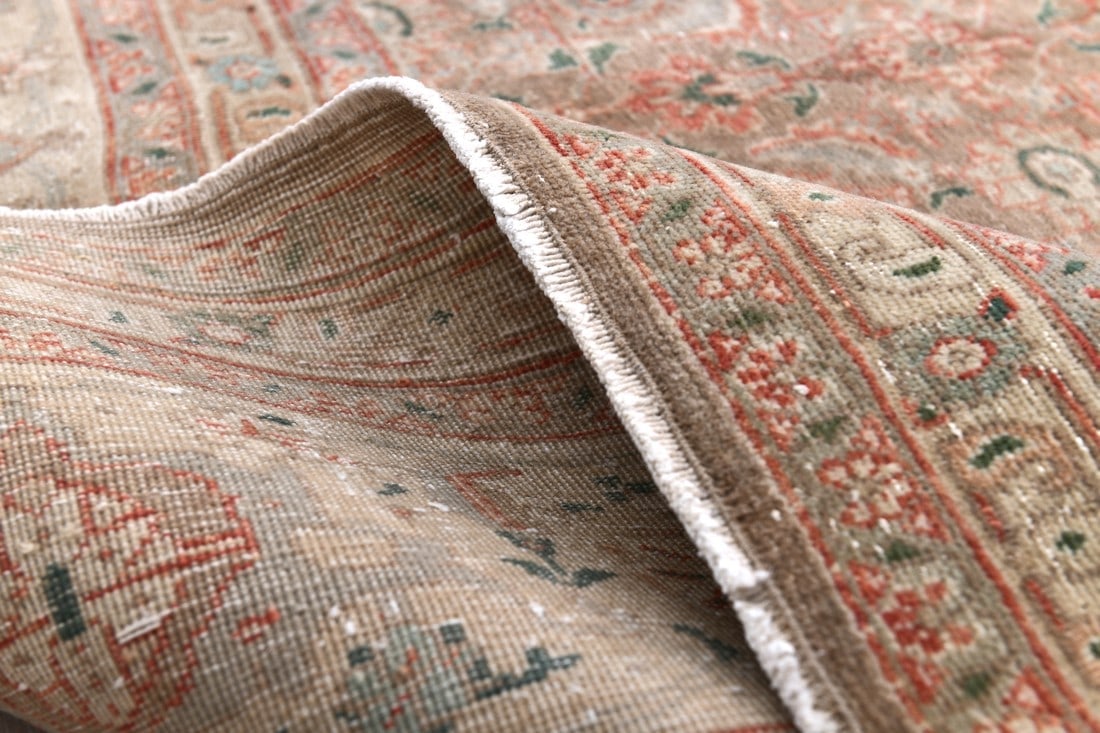 9'5'' x 11'8'' Handmade Vintage Wool Rug - 242596 - 18