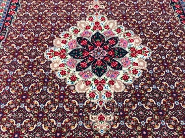 Vintage persian Bidjar Rug-, excellent, 9 '.x 12' - 3