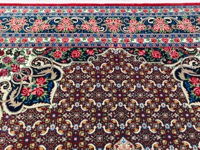 Vintage persian Bidjar Rug-, excellent, 9 '.x 12' - 4