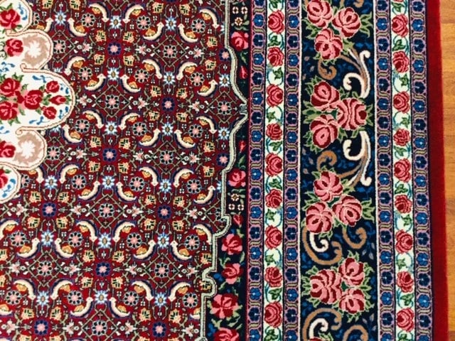 Vintage persian Bidjar Rug-, excellent, 9 '.x 12' - 6